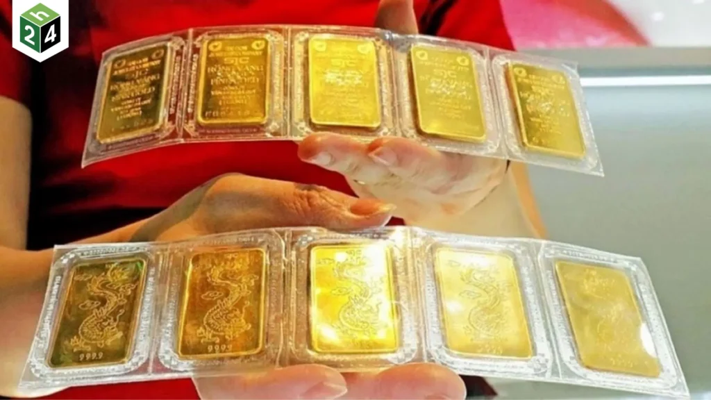 Giá vàng tăng 185tr lượng vì xung đột Trung Đông 1