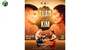 Lê Văn Tuần vs Trần Trọng Kim tranh đai 56kg LION Championship 2026