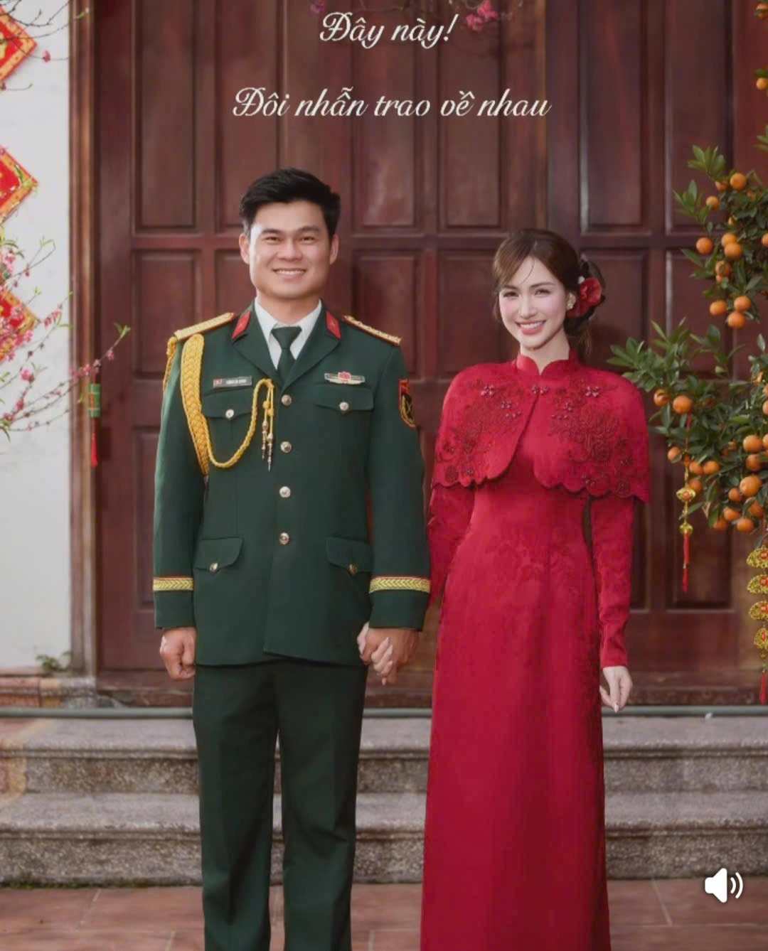 Hòa Minzy công khai bạn trai quân nhân