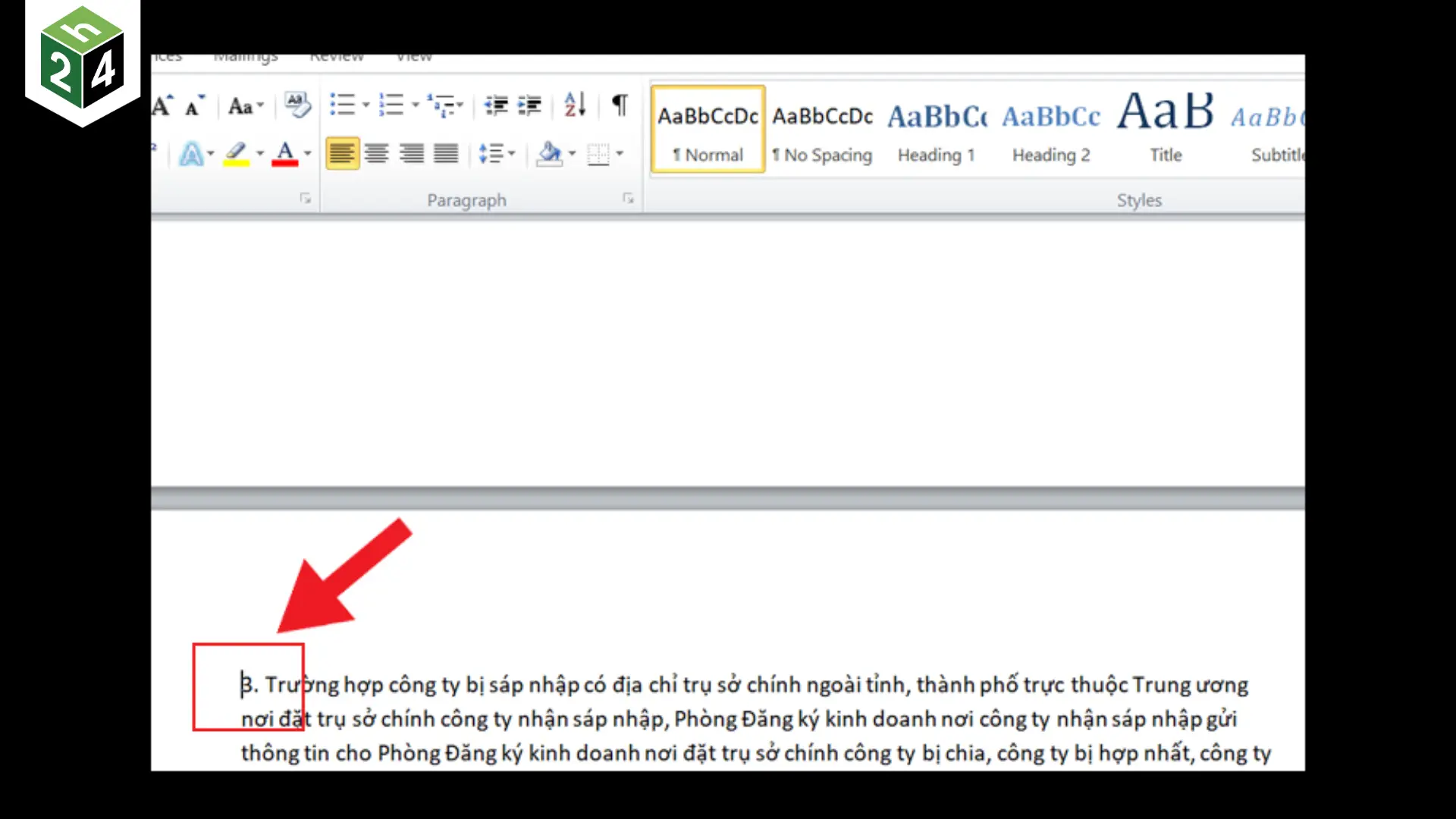 Cách xóa trang trong Word không lỗi định dạng 1